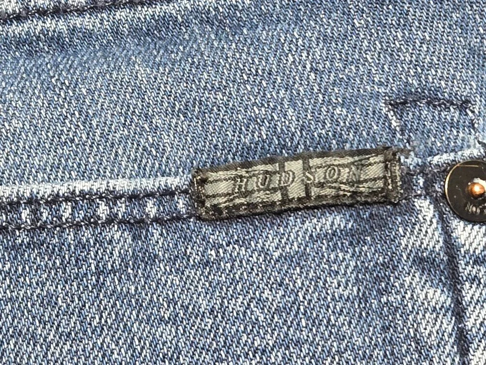 Hudson Brand Blake Slim Straight Blue Jeans Men’s 36 ~ RN 107906 Made in the USA